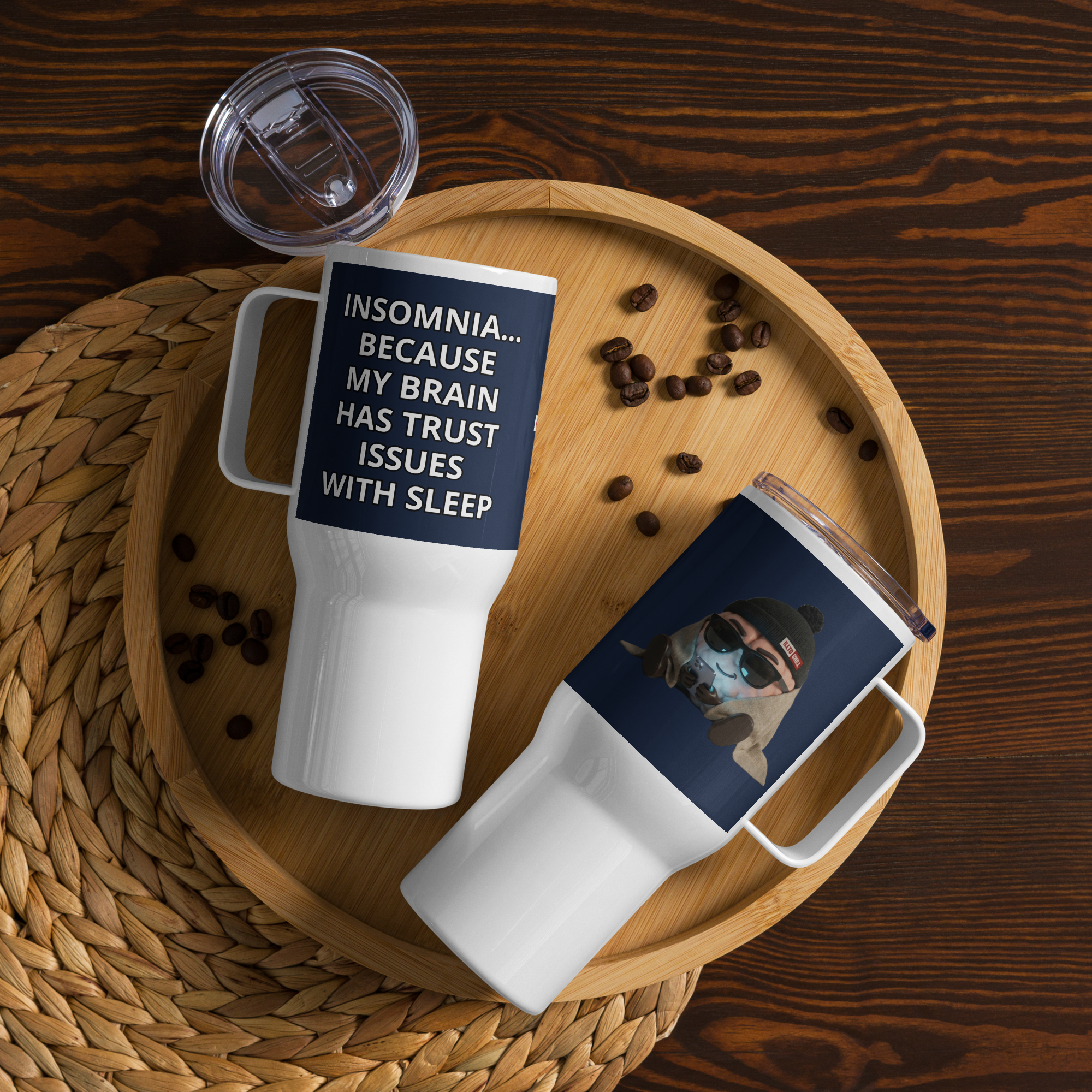 3AM Commute Travel Mug – Insomnia by ILLTOCHILL carry