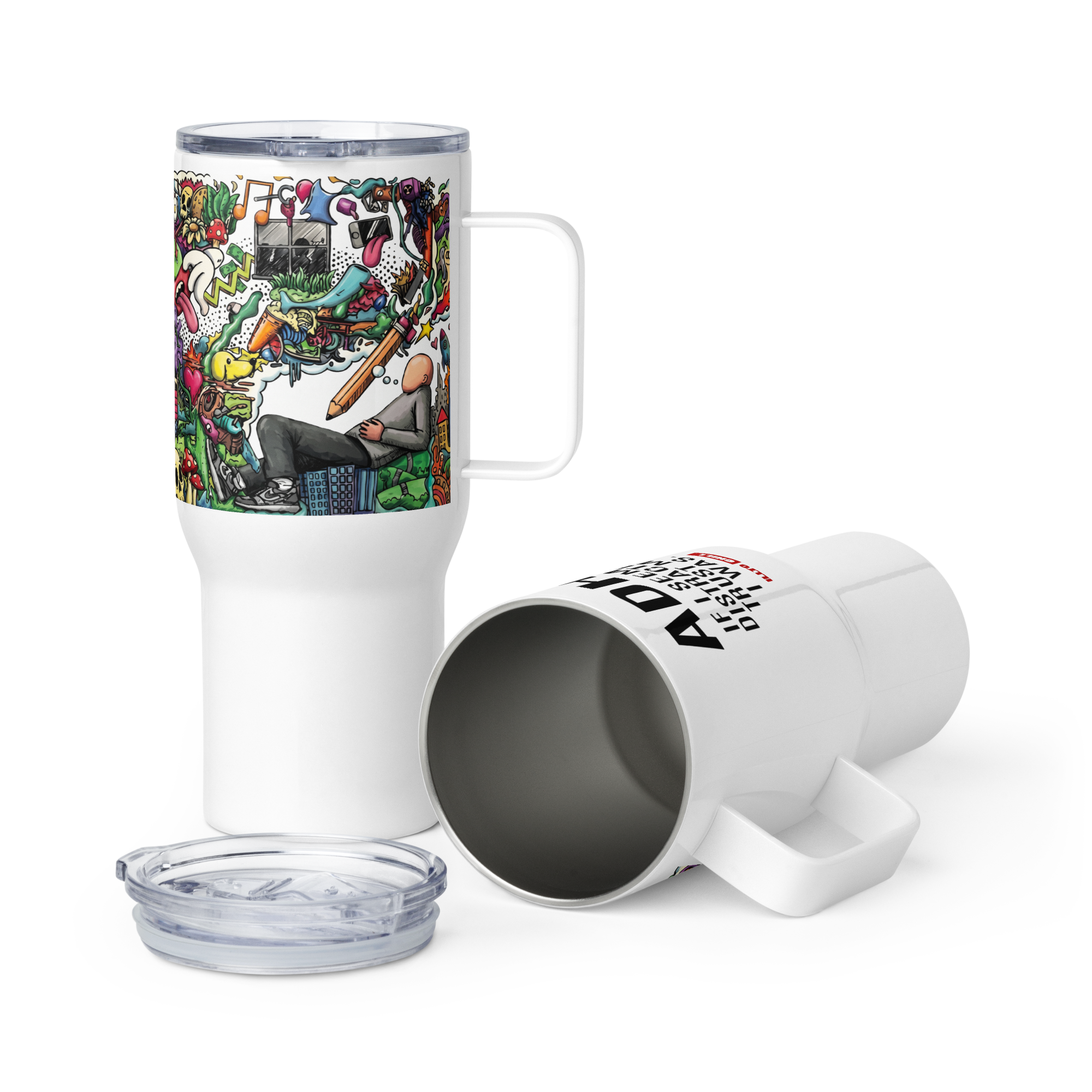 Own The Chaos ADHD Travel Mug – Identity Gift | ILLTOCHILL