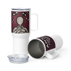 Anxiety Awareness Travel Mug With Handle Mental Health Coffee Anxiety Commute Style by ILLTOCHILL