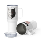 Bipolar Travel Mug With Handle – Awareness Coffee Companion for Daily Resilience by ILLTOCHILL