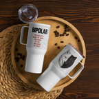 Bipolar Travel Mug With Handle – Awareness Coffee Companion for Daily Resilience by ILLTOCHILL