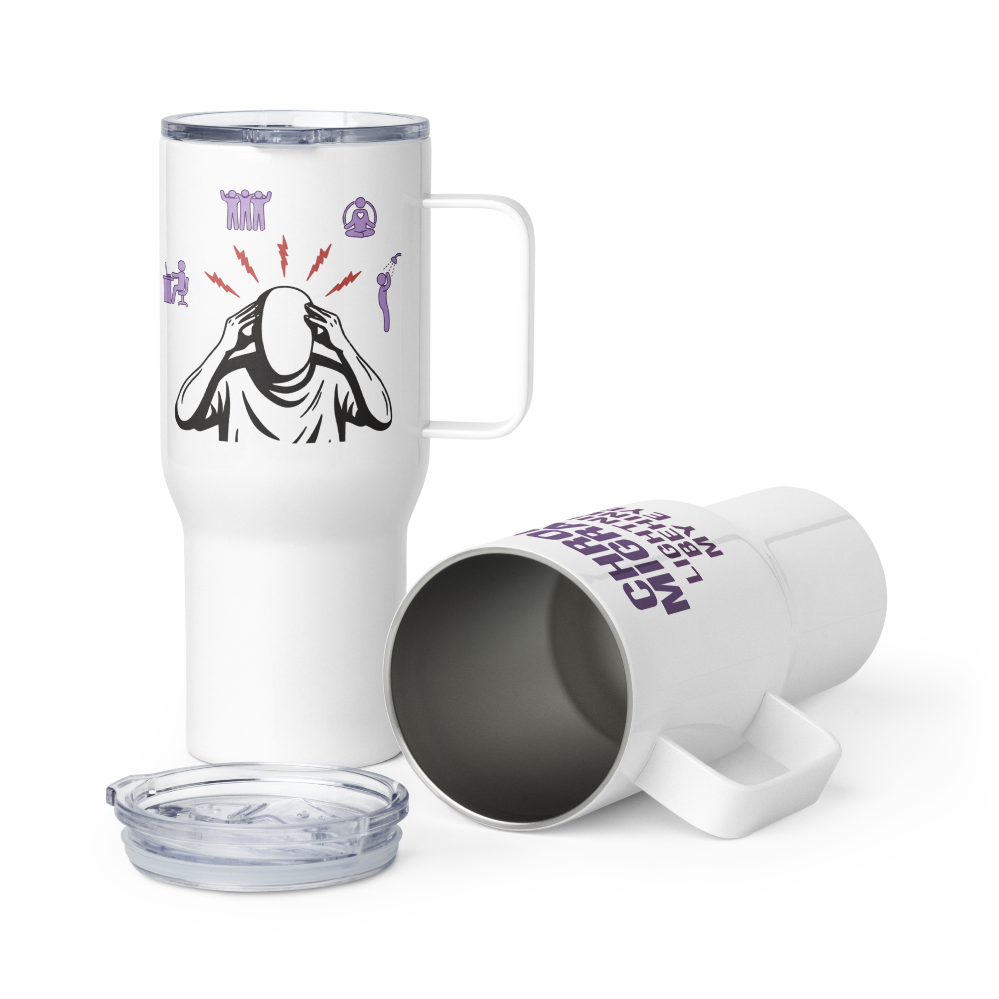 Foggy Brain Mornings Chronic Migraine Mug – ILLTOCHILL