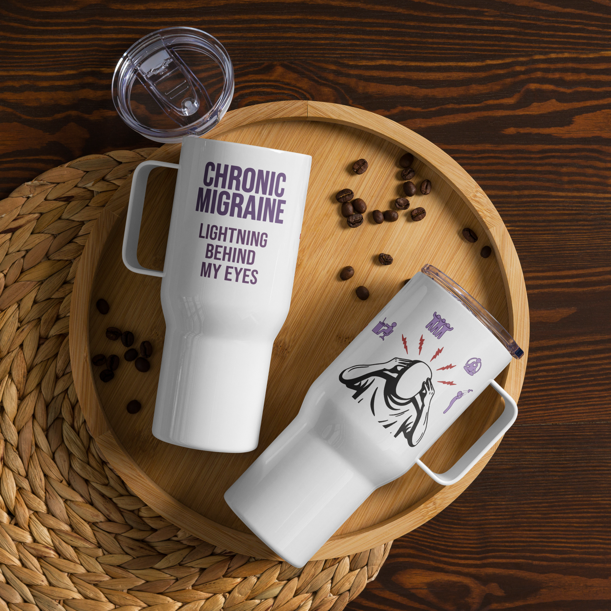 Foggy Brain Mornings Chronic Migraine Mug – ILLTOCHILL