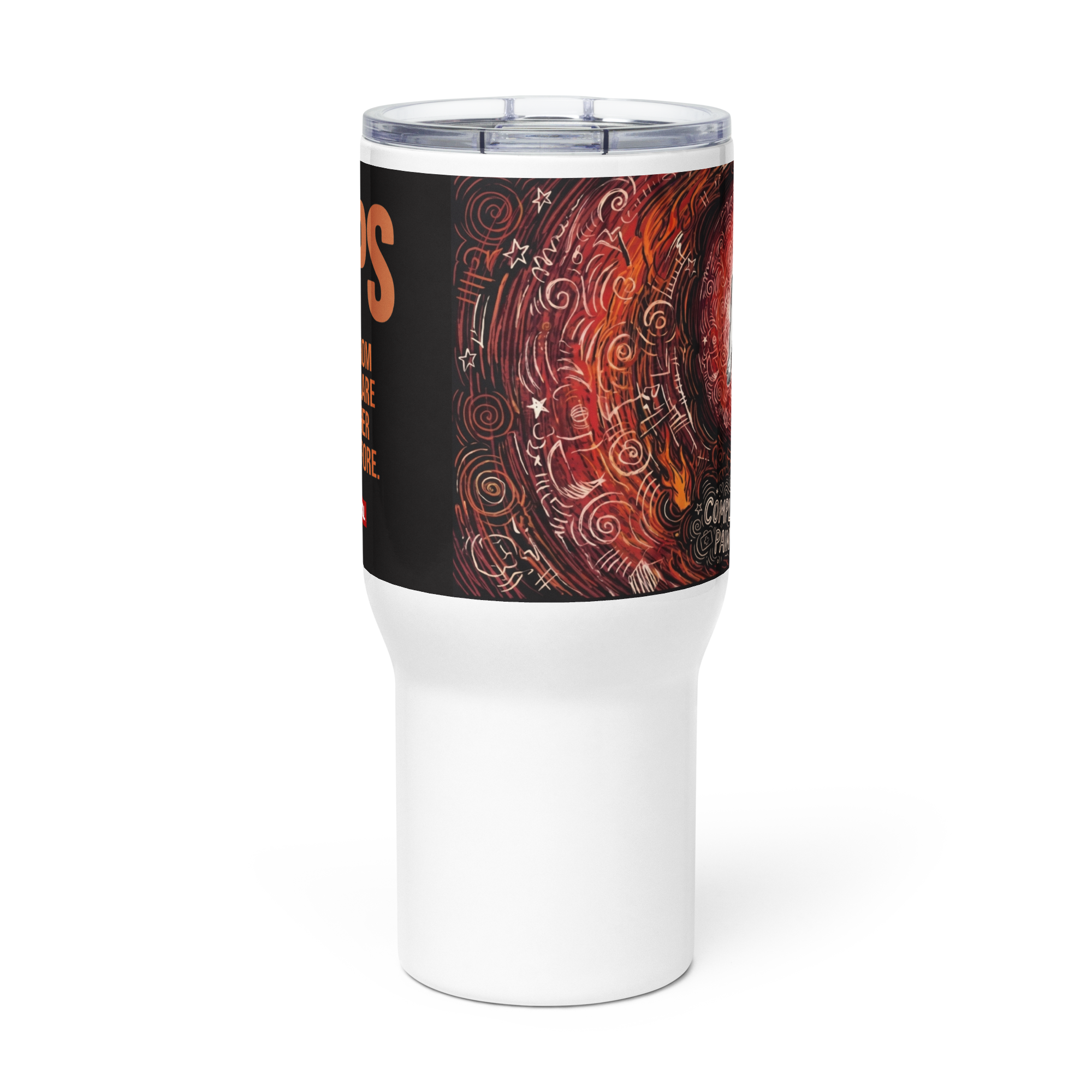 Fuel the fight CRPS everyday comfort Travel mug by ILLTOCHILL