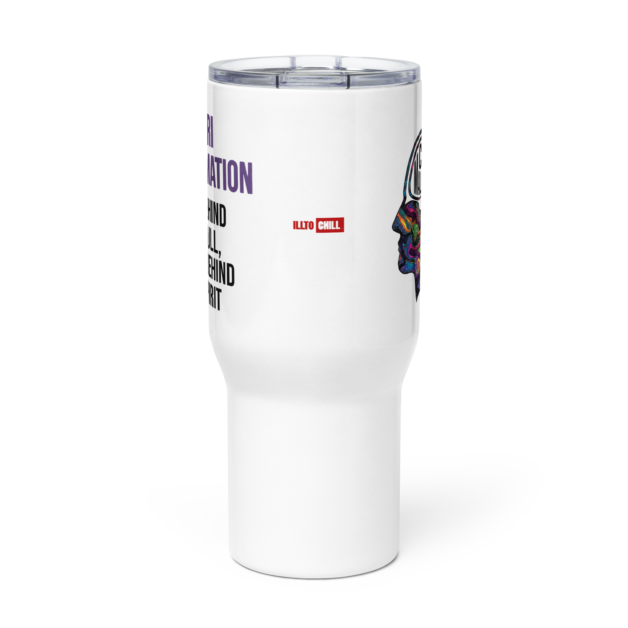 Flare day fuel Chiari travel mug – ILLTOCHILL comfort sip