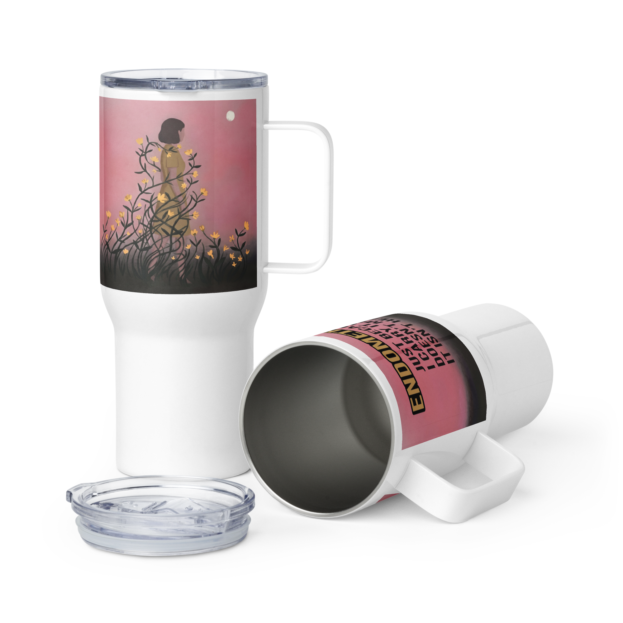Flare Day Fuel Endometriosis comfort Travel mug by ILLTOCHILL