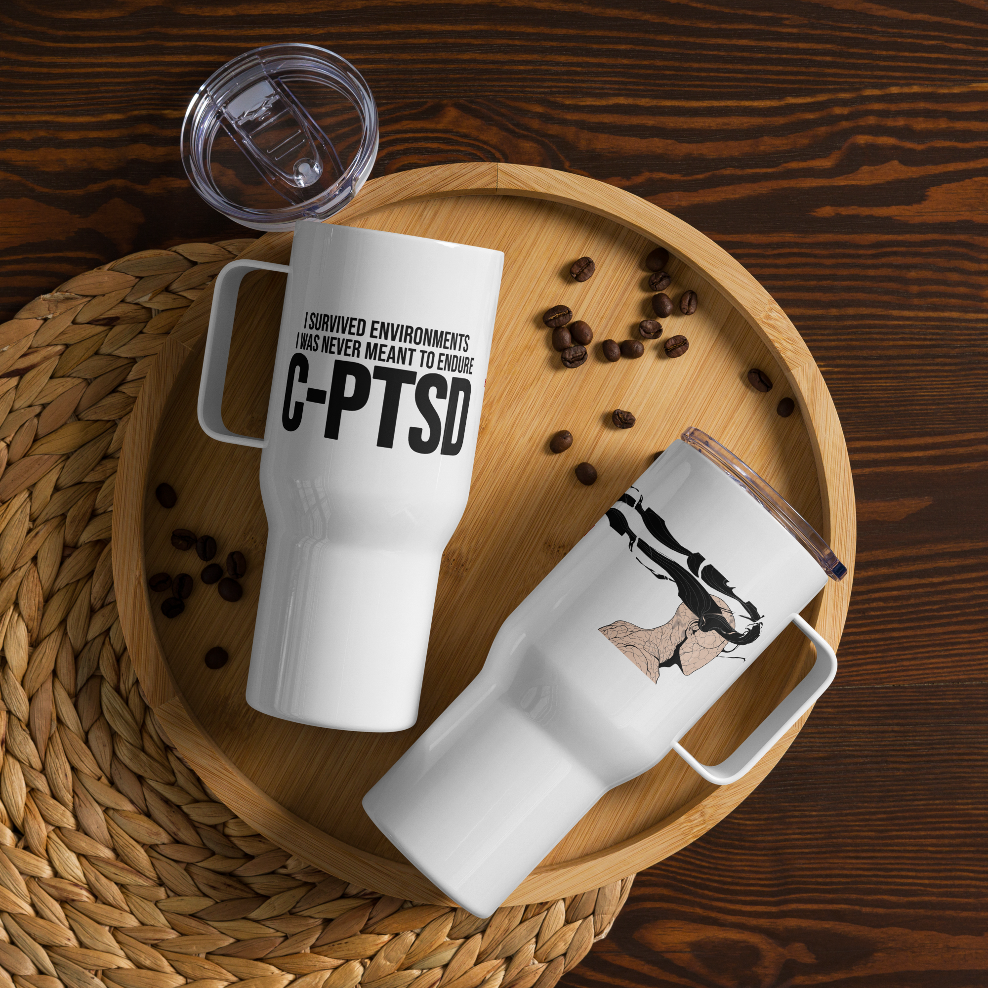 Healing on the Go C-PTSD Travel Mug – ILLTOCHILL Comfort