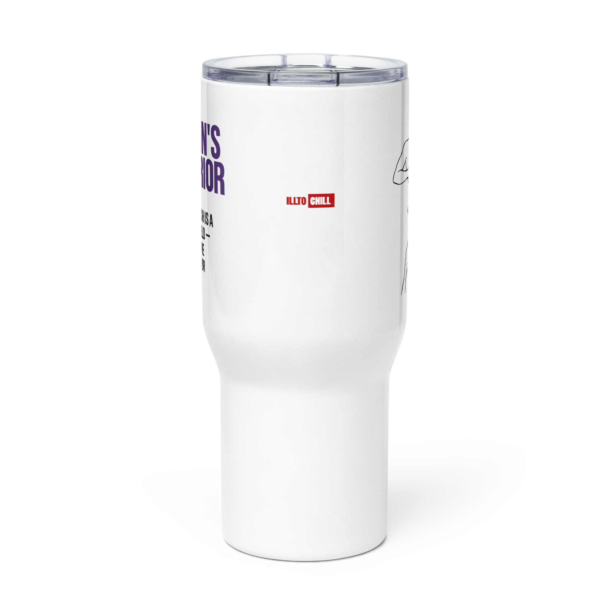 Fueled By Survival Crohn’s Travel Mug – ILLTOCHILL Daily Boost
