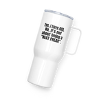 OCD Sip Loud: Travel Mug With A Handle for the OCD Community That Owns Every Morning | ILLTOCHILL