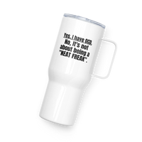 OCD Sip Loud: Travel Mug With A Handle for the OCD Community That Owns Every Morning | ILLTOCHILL