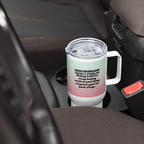 OCD Fueled and Unapologetic: Travel Mug With A Handle for the OCD Community That Keeps Going | ILLTOCHILL
