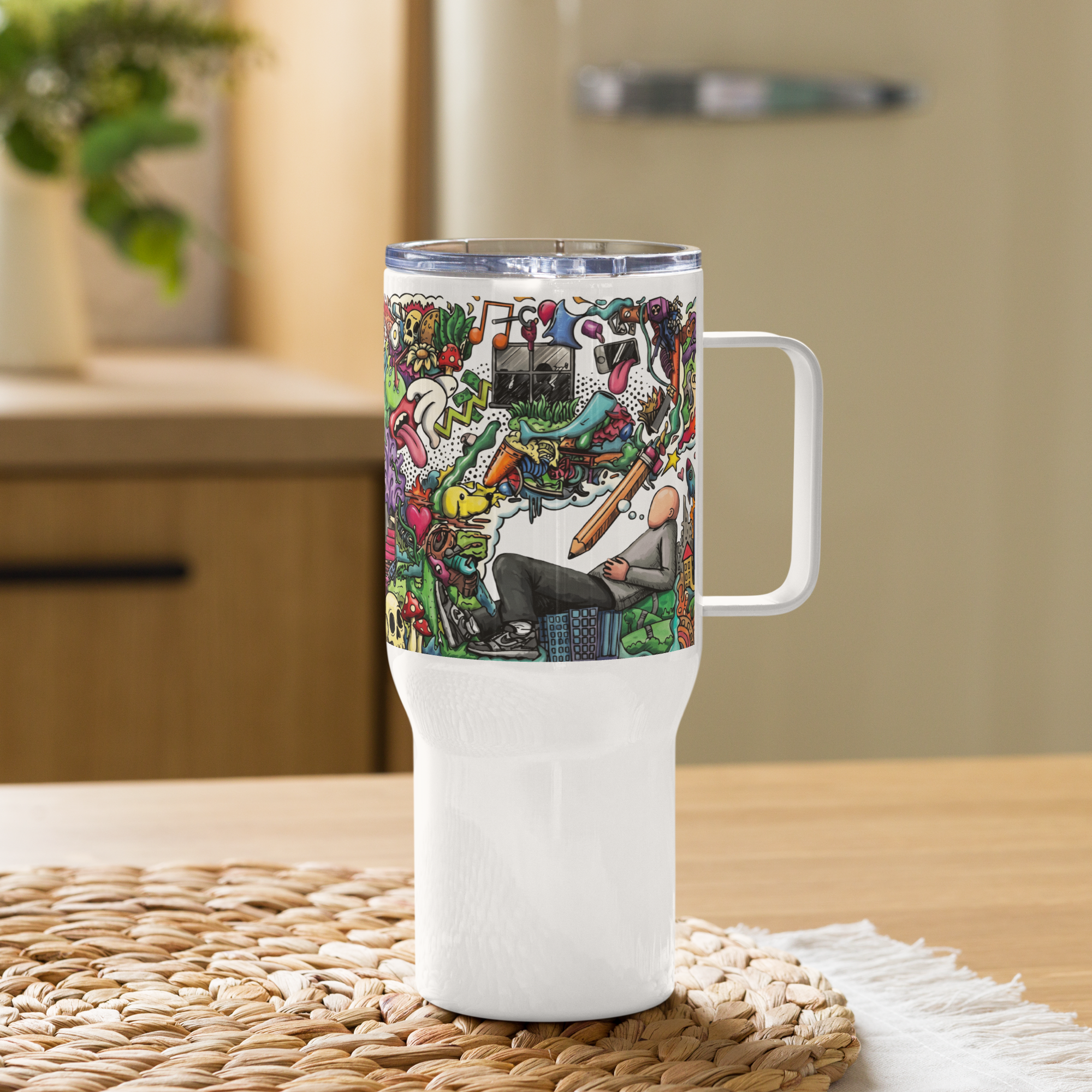 Own The Chaos ADHD Travel Mug – Identity Gift | ILLTOCHILL