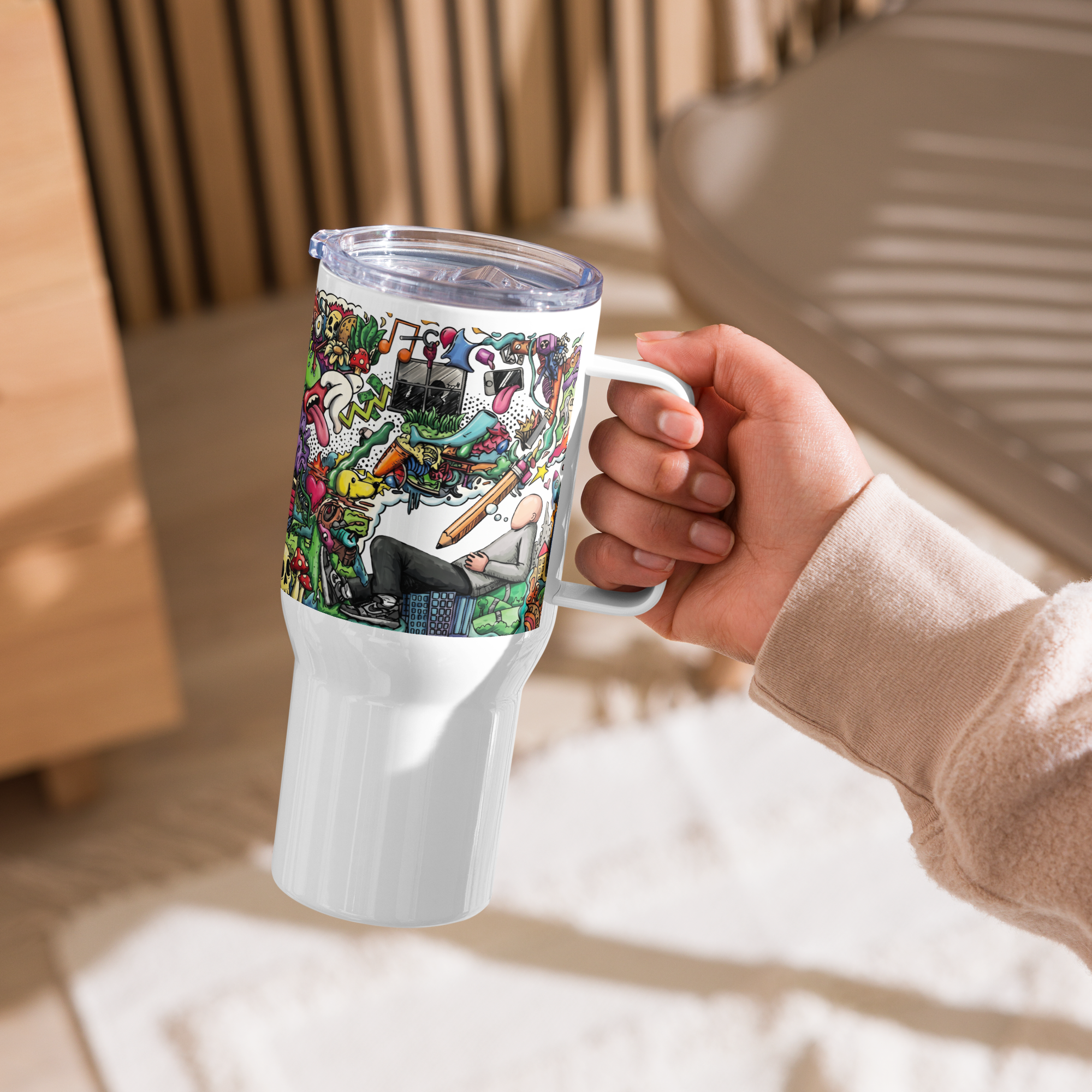 Own The Chaos ADHD Travel Mug – Identity Gift | ILLTOCHILL