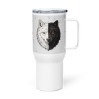 Bipolar Travel Mug With Handle – Awareness Coffee Companion for Daily Resilience by ILLTOCHILL