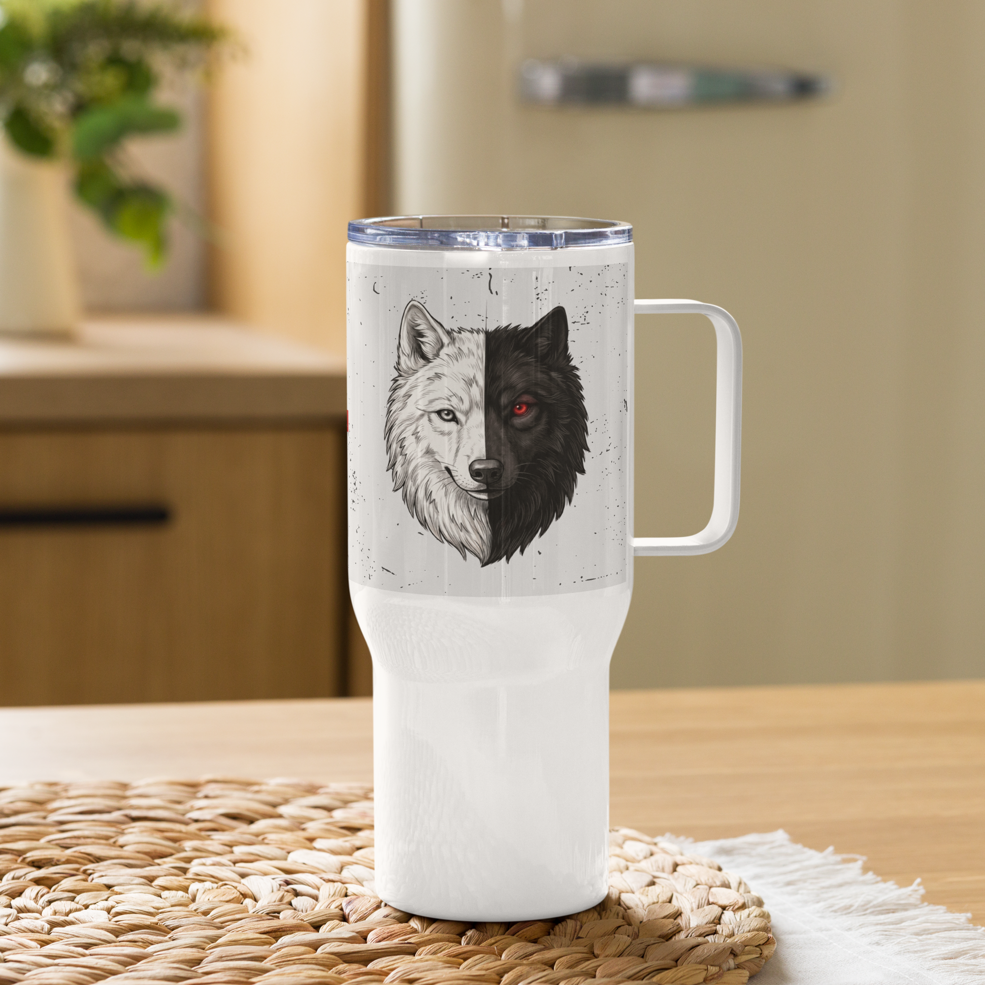Bipolar Travel Mug With Handle – Awareness Coffee Companion for Daily Resilience by ILLTOCHILL