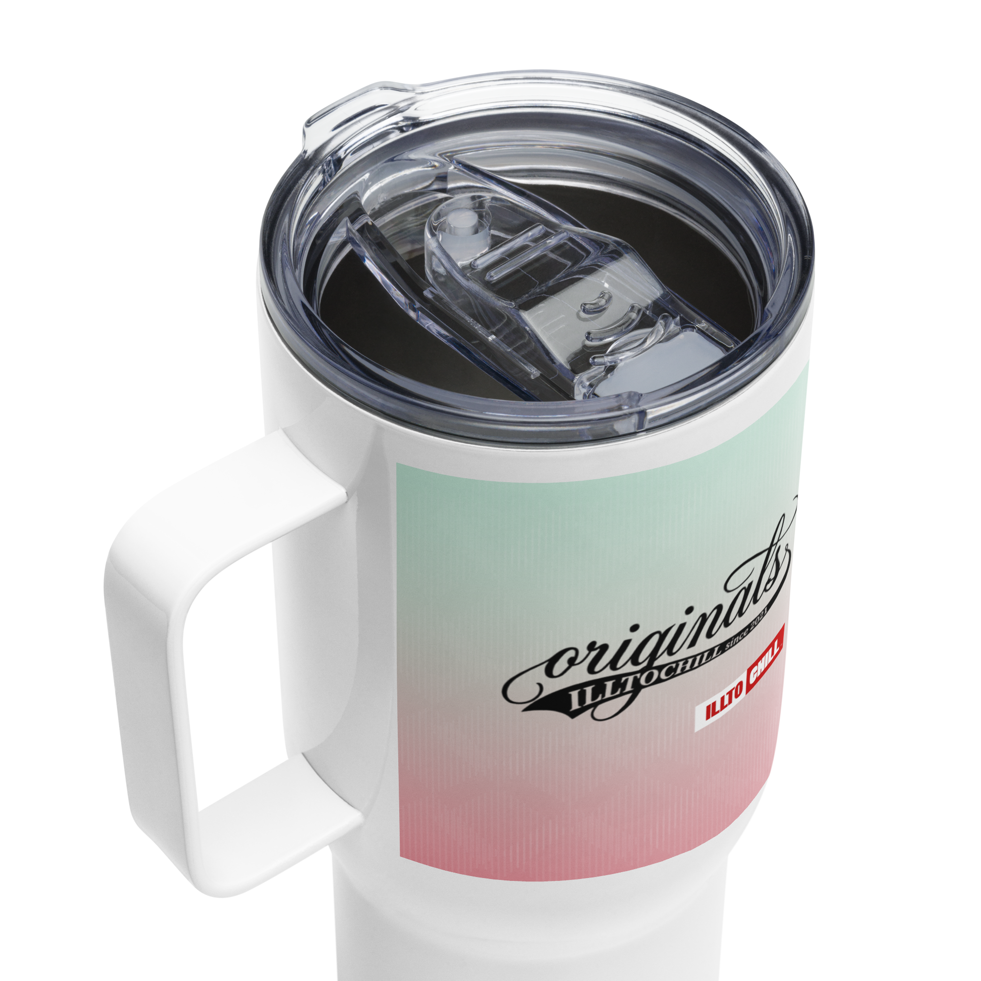 OCD Fueled and Unapologetic: Travel Mug With A Handle for the OCD Community That Keeps Going | ILLTOCHILL