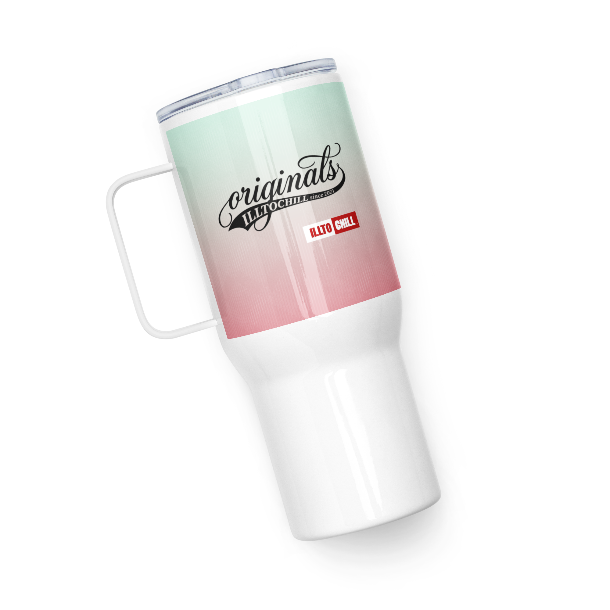 OCD Fueled and Unapologetic: Travel Mug With A Handle for the OCD Community That Keeps Going | ILLTOCHILL