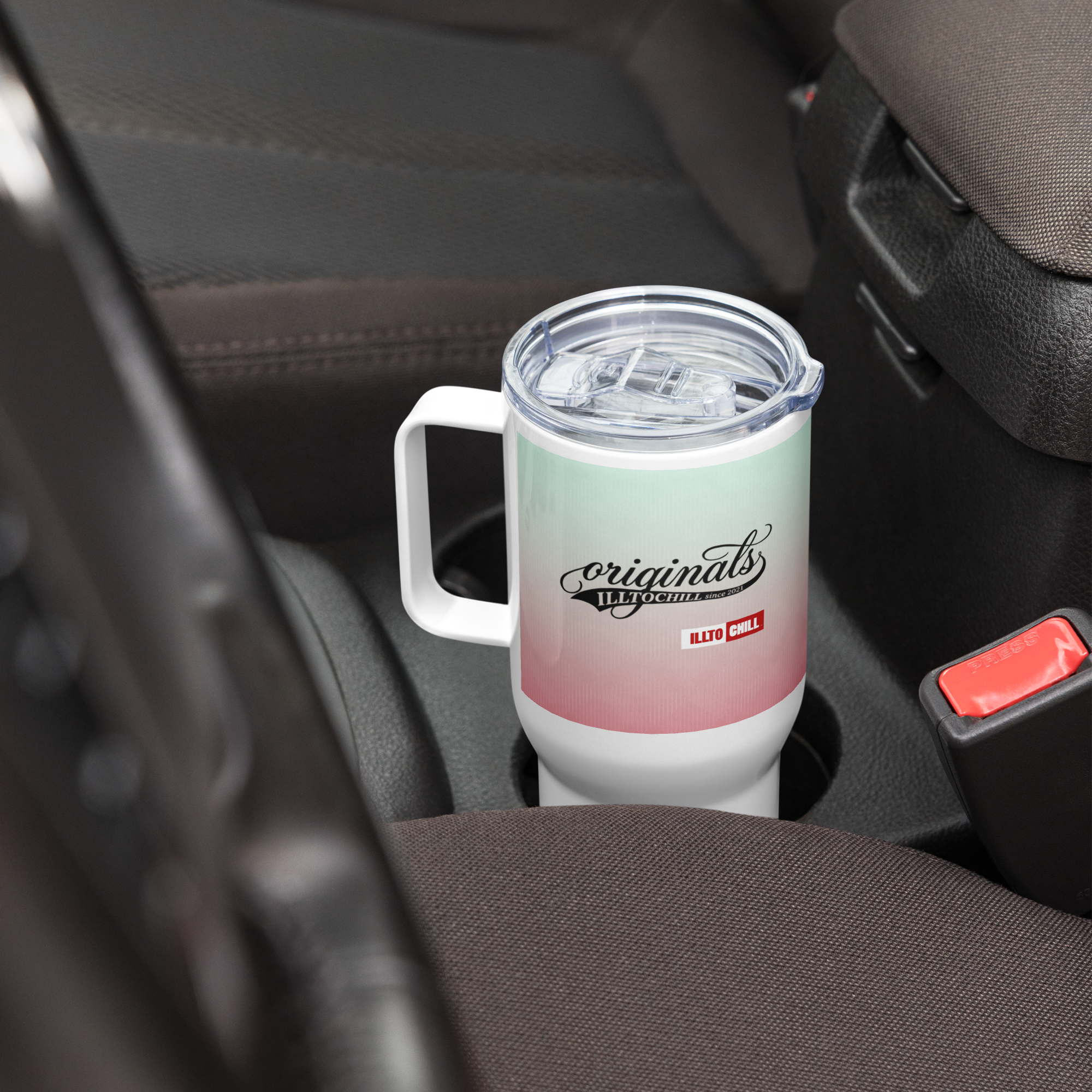OCD Fueled and Unapologetic: Travel Mug With A Handle for the OCD Community That Keeps Going | ILLTOCHILL