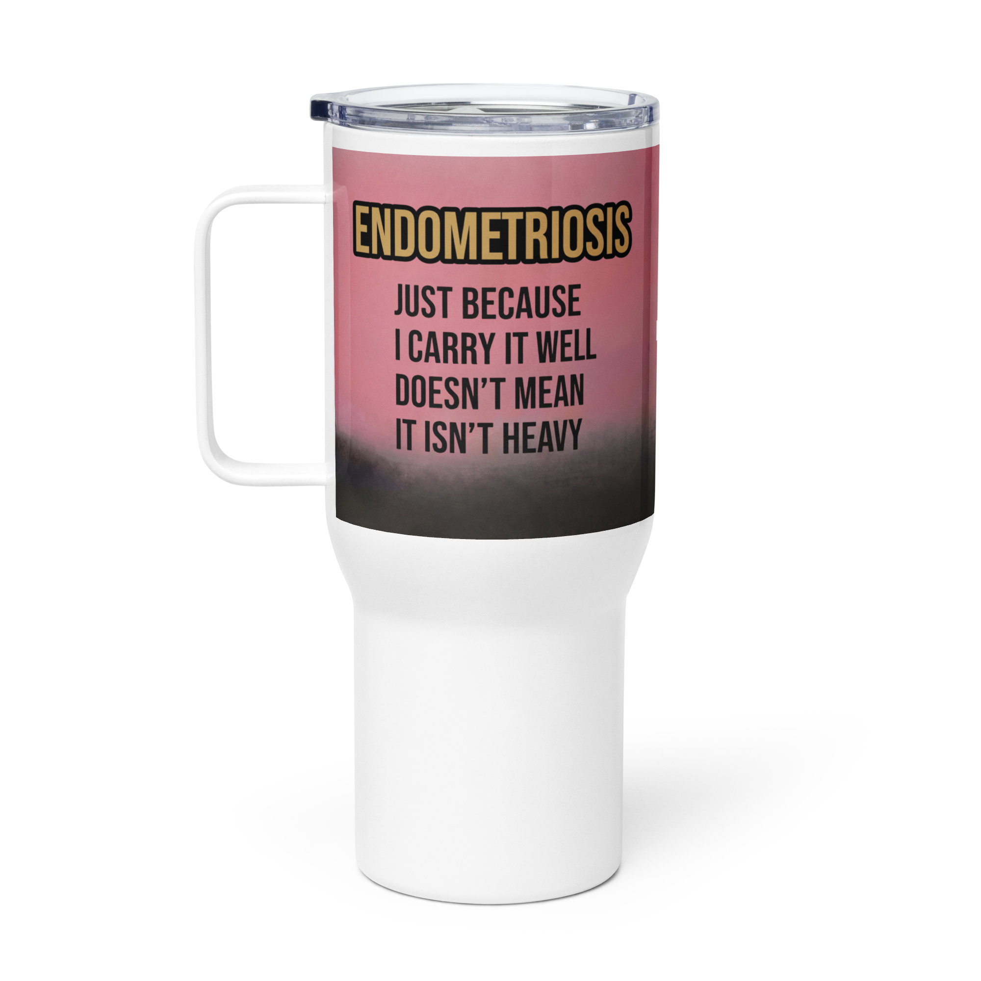Flare Day Fuel Endometriosis comfort Travel mug by ILLTOCHILL