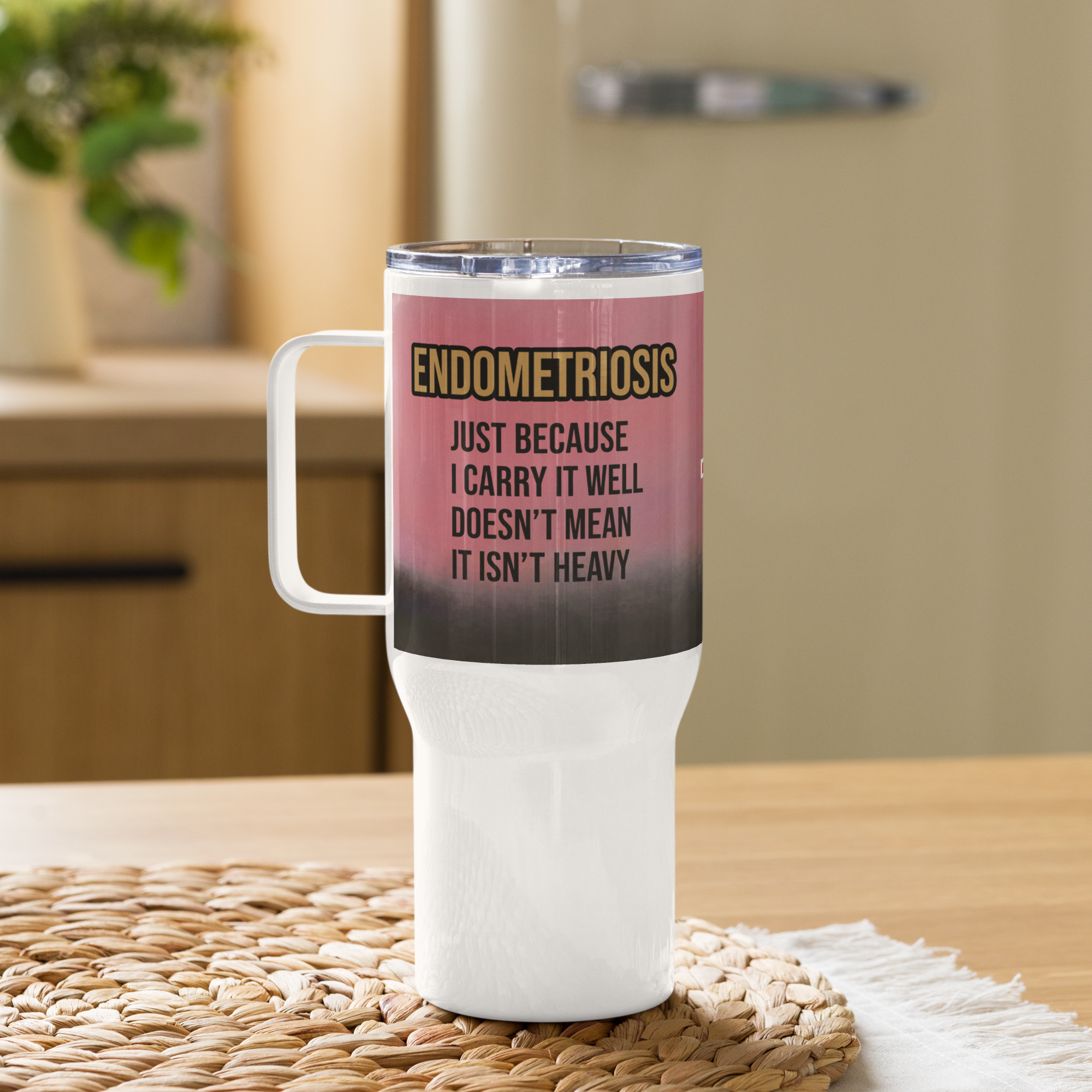 Flare Day Fuel Endometriosis comfort Travel mug by ILLTOCHILL