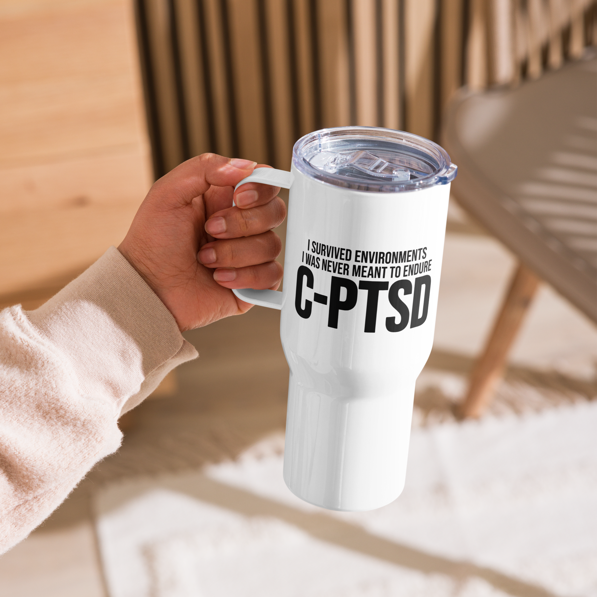 Healing on the Go C-PTSD Travel Mug – ILLTOCHILL Comfort