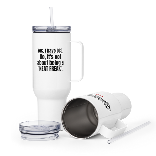 OCD Travel mug with a handle