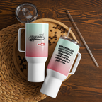 OCD Fueled and Unapologetic: Travel Mug With A Handle for the OCD Community That Keeps Going | ILLTOCHILL