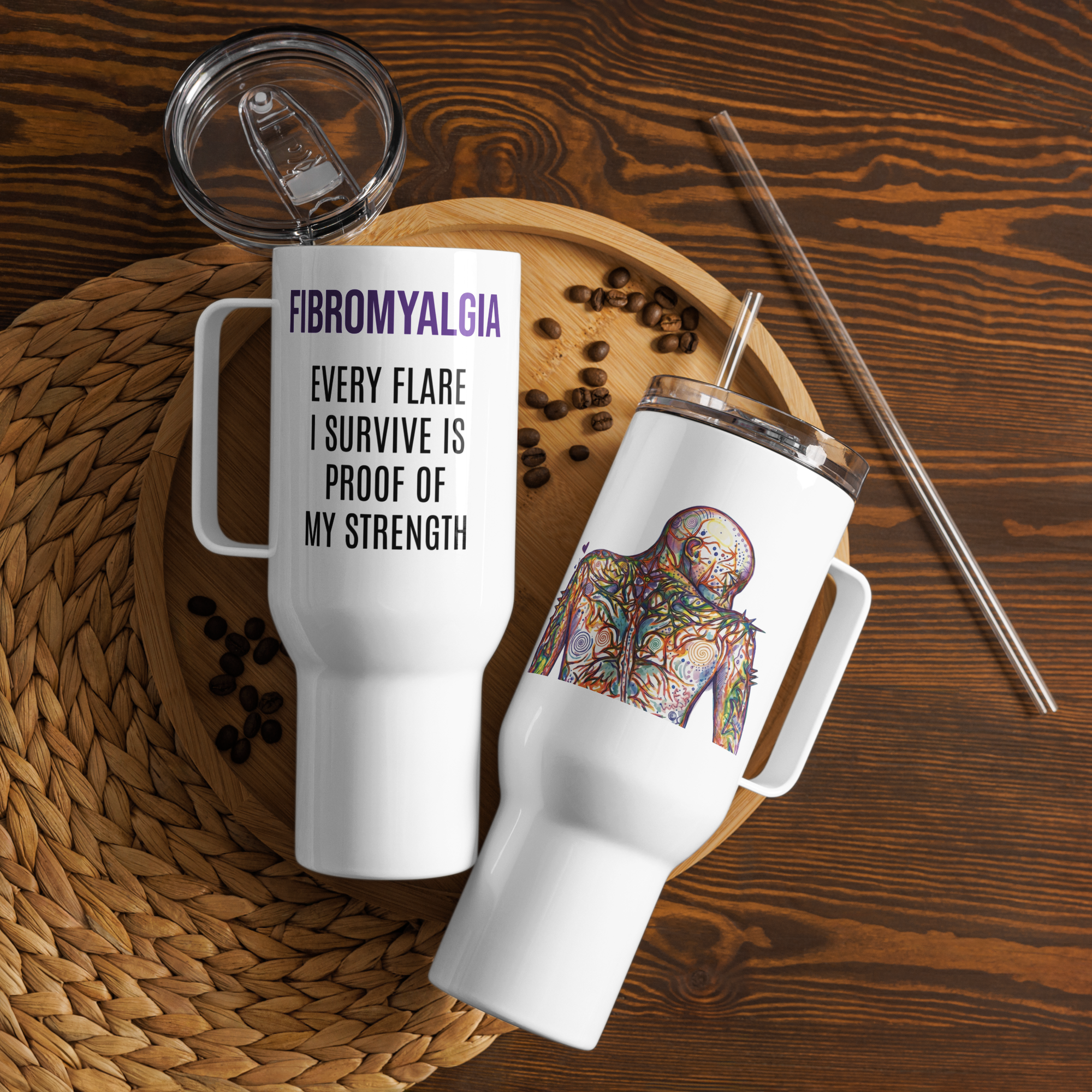 Fibromyalgia Morning Survival Travel Mug – ILLTOCHILL Routine
