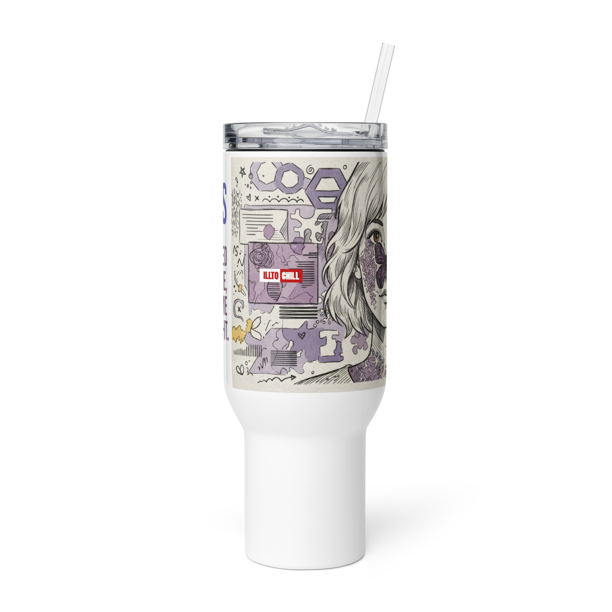 Fuel Your Fight Lupus Travel Mug – ILLTOCHILL Energy
