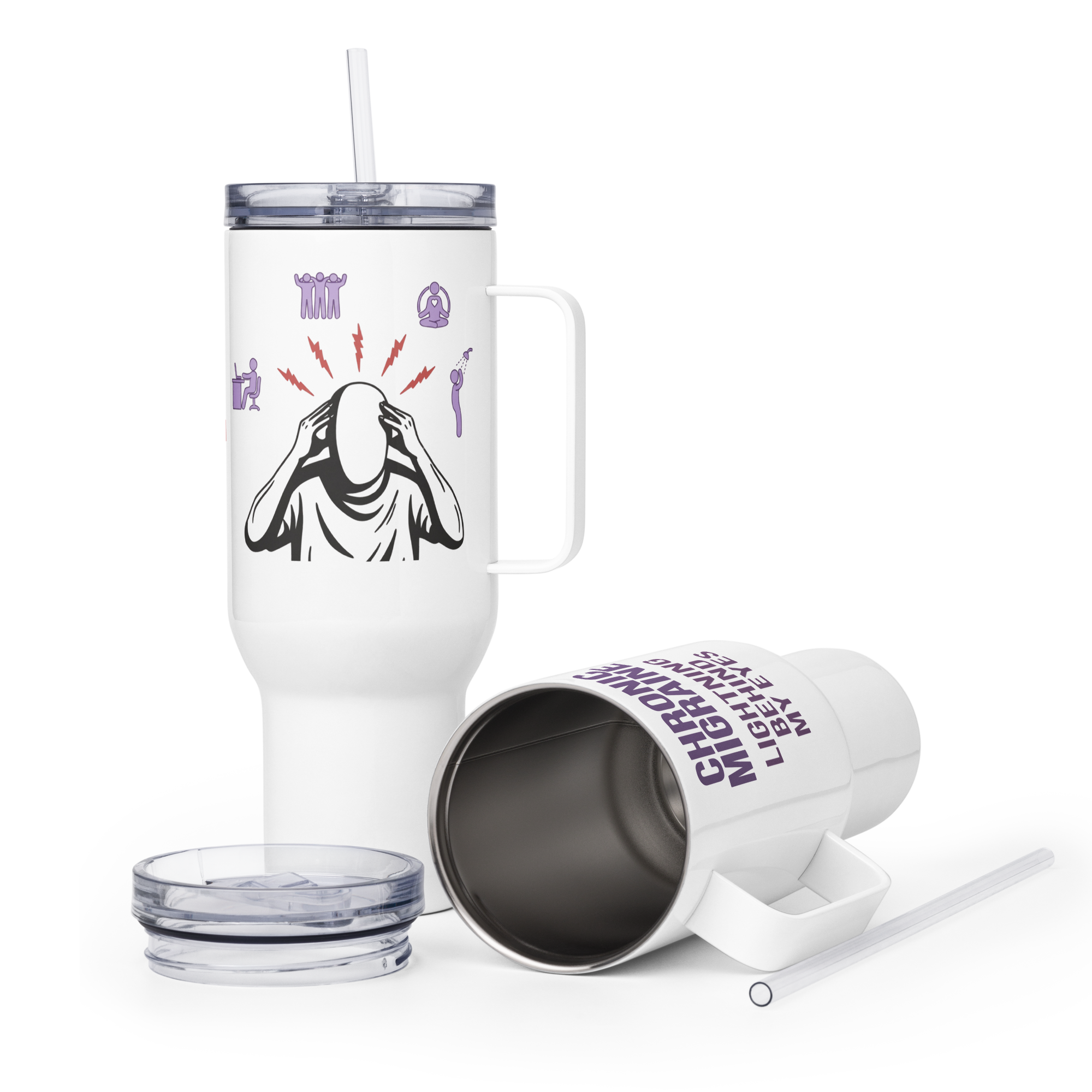 Foggy Brain Mornings Chronic Migraine Mug – ILLTOCHILL