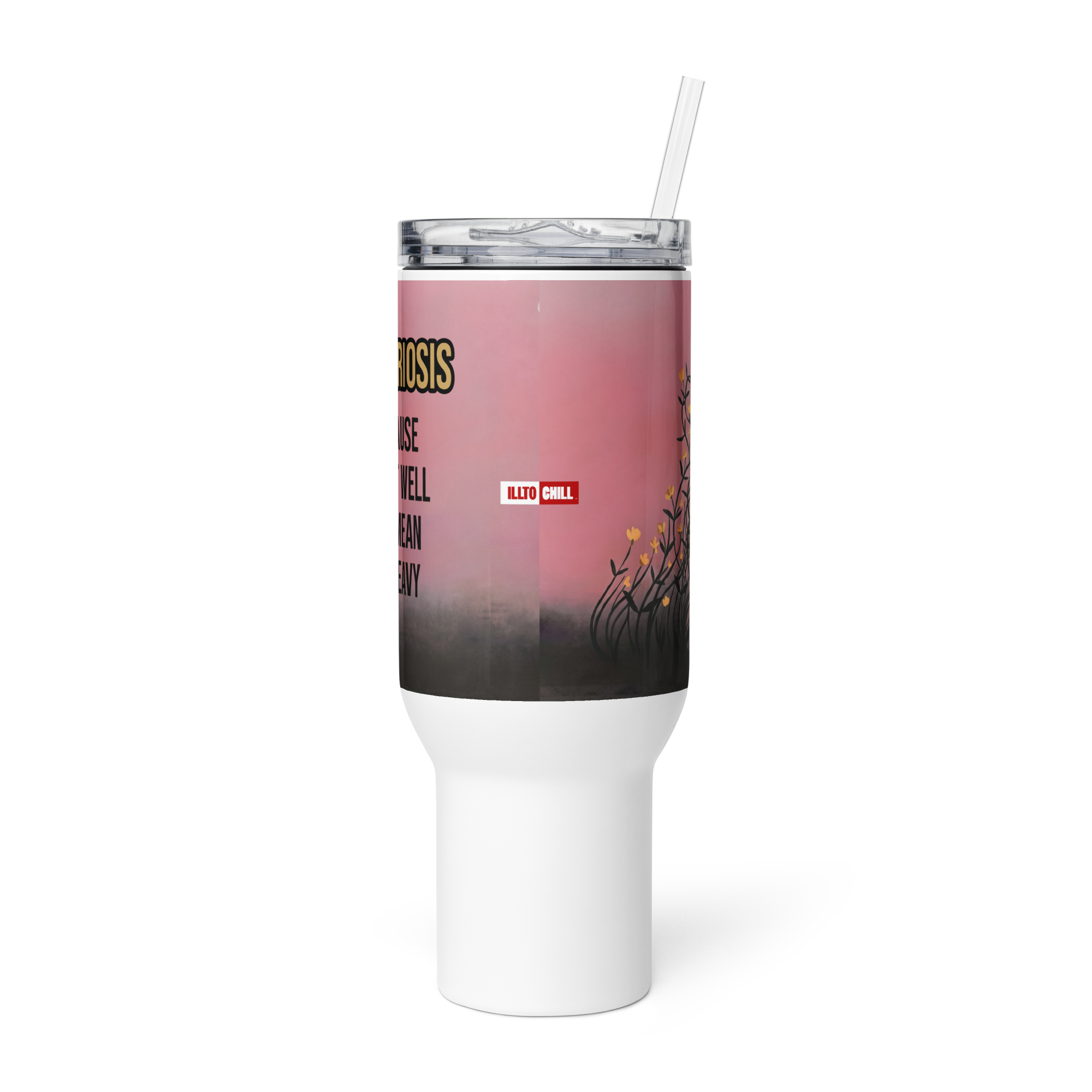 Flare Day Fuel Endometriosis comfort Travel mug by ILLTOCHILL