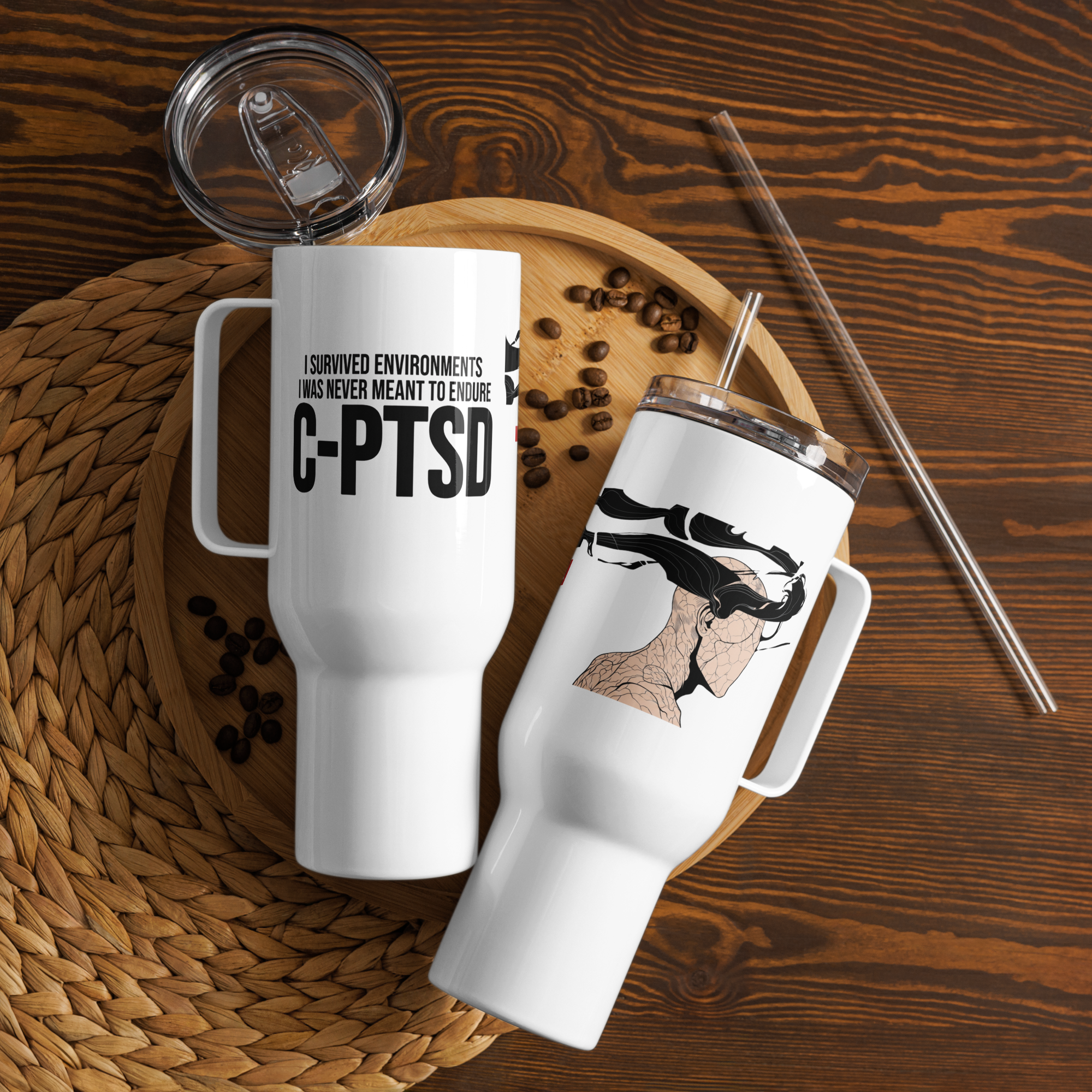 Healing on the Go C-PTSD Travel Mug – ILLTOCHILL Comfort
