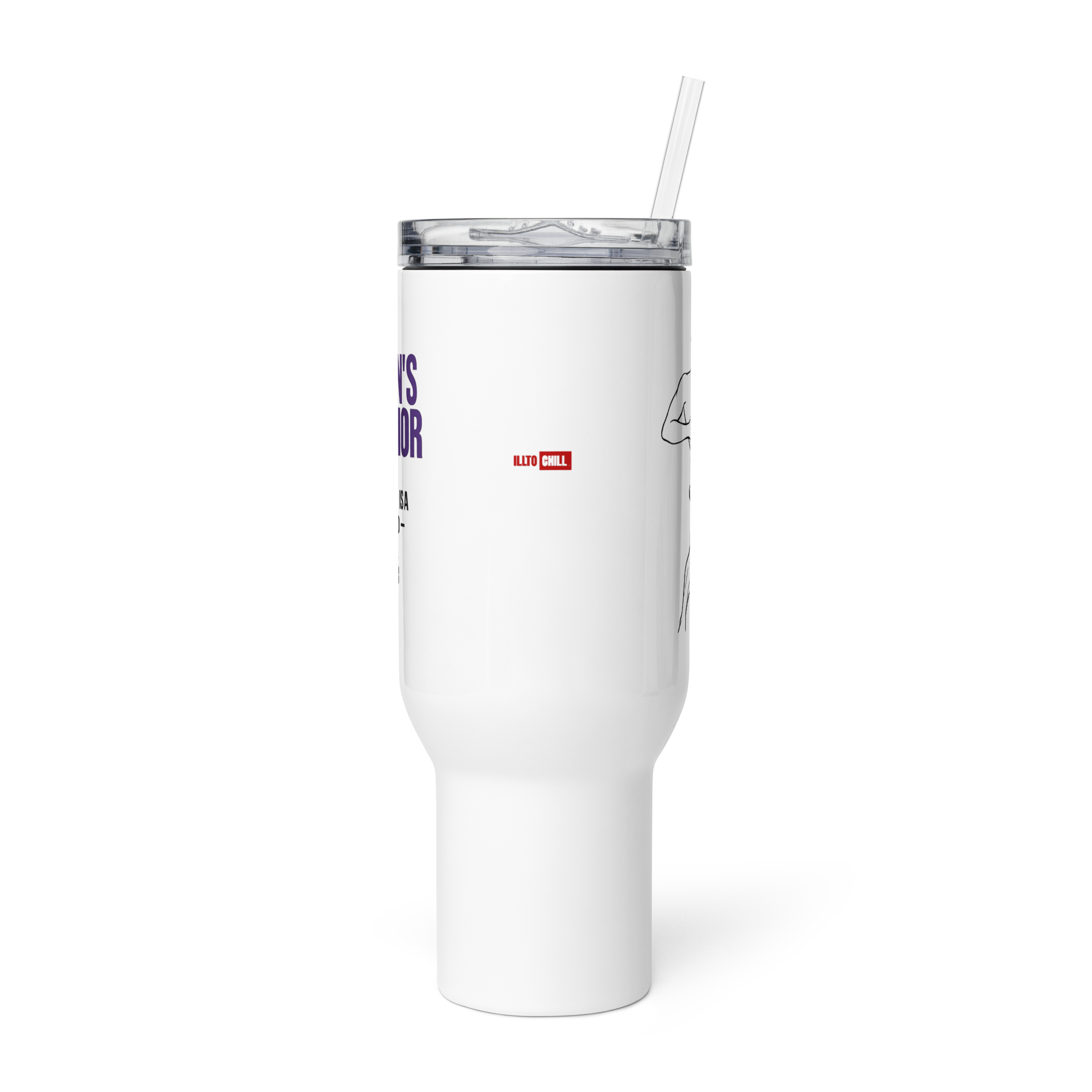 Fueled By Survival Crohn’s Travel Mug – ILLTOCHILL Daily Boost