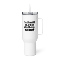 OCD Sip Loud: Travel Mug With A Handle for the OCD Community That Owns Every Morning | ILLTOCHILL