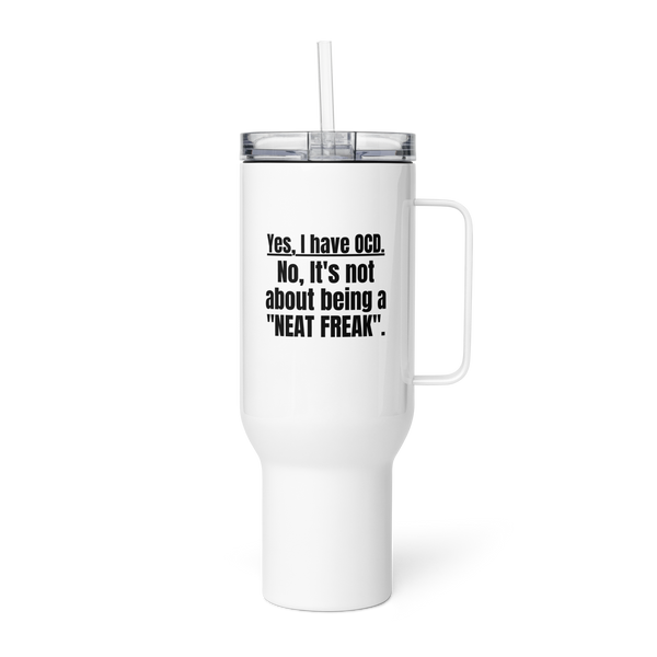 OCD Travel mug with a handle