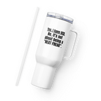 OCD Sip Loud: Travel Mug With A Handle for the OCD Community That Owns Every Morning | ILLTOCHILL
