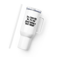 OCD Sip Loud: Travel Mug With A Handle for the OCD Community That Owns Every Morning | ILLTOCHILL