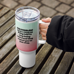 OCD Fueled and Unapologetic: Travel Mug With A Handle for the OCD Community That Keeps Going | ILLTOCHILL
