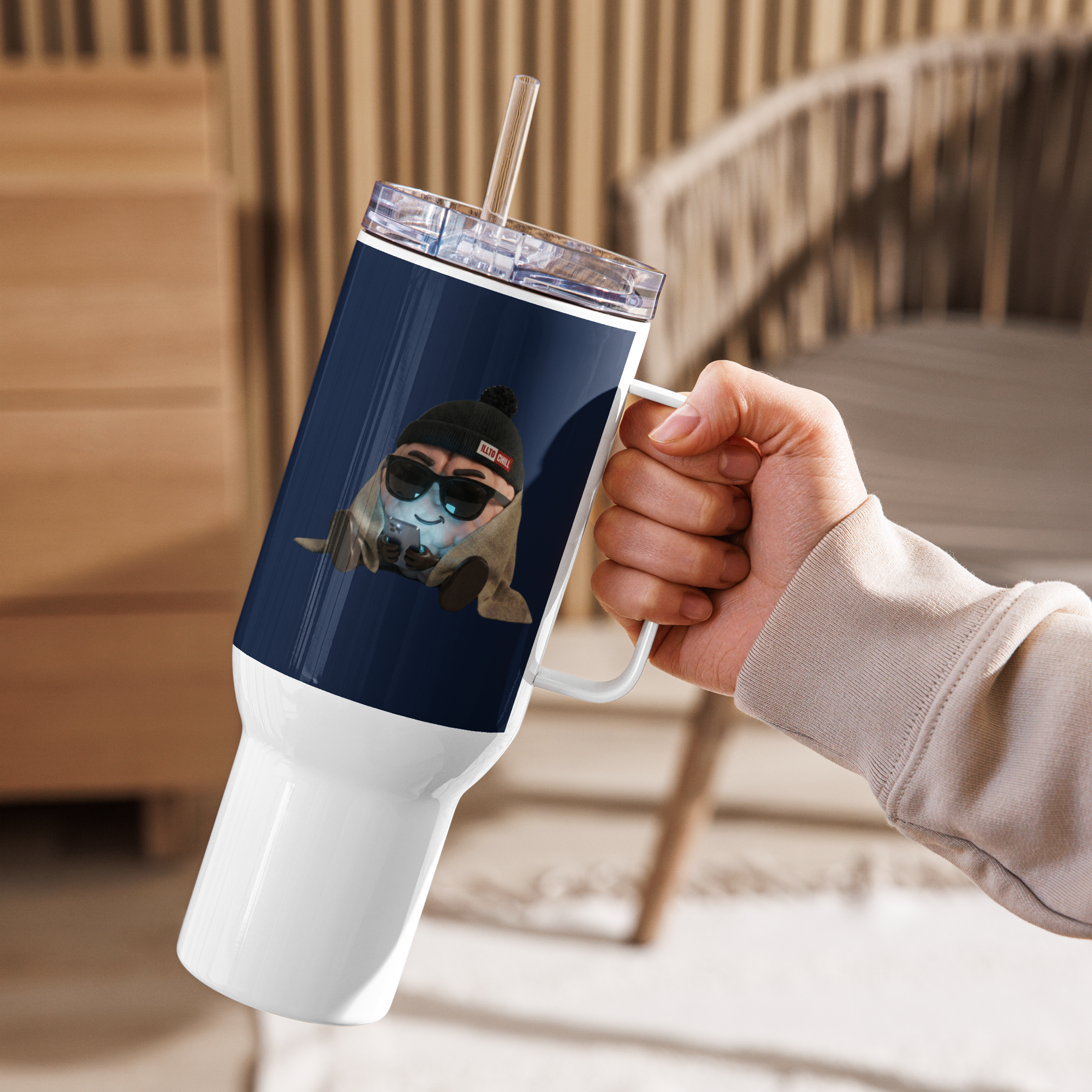 3AM Commute Travel Mug – Insomnia by ILLTOCHILL carry