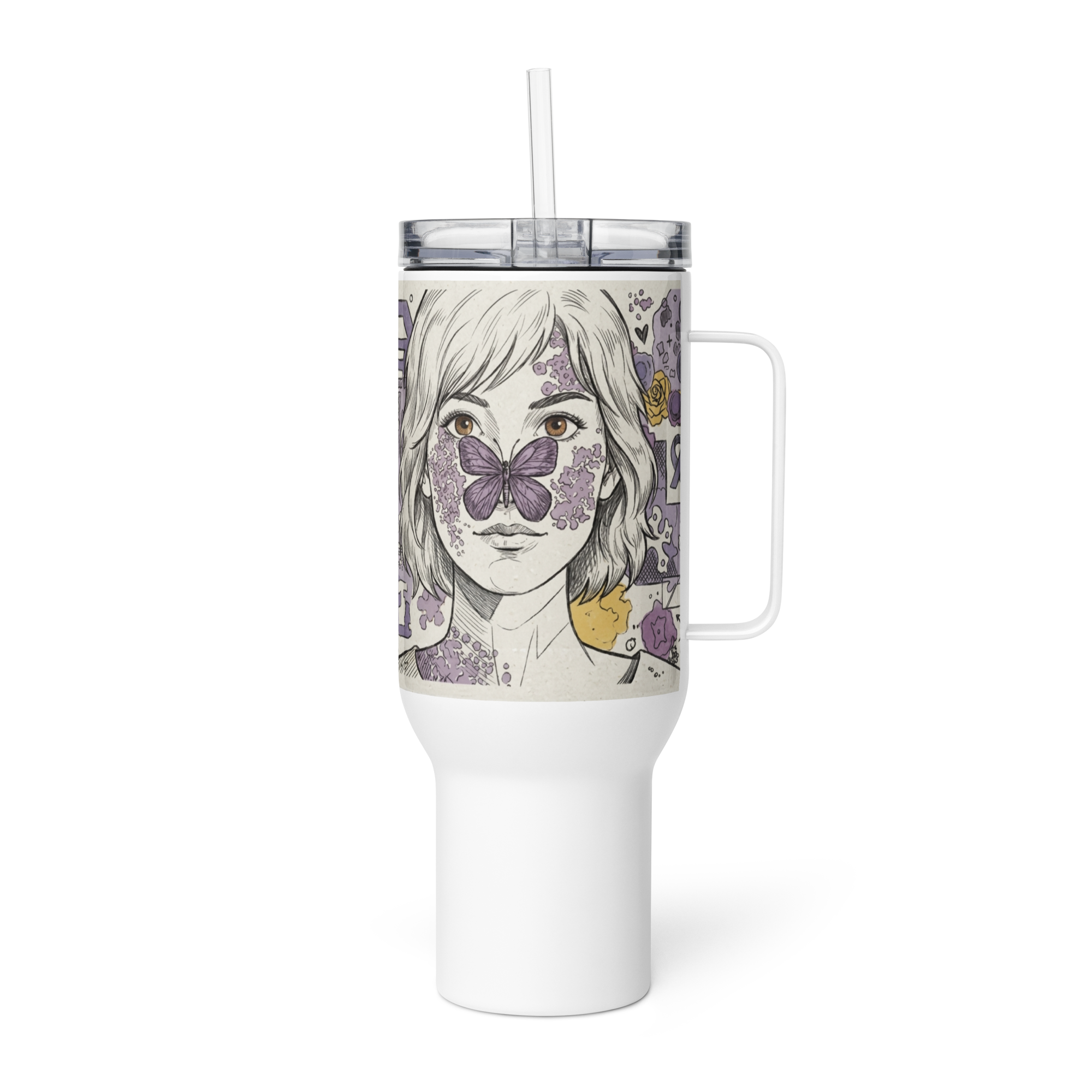 Fuel Your Fight Lupus Travel Mug – ILLTOCHILL Energy