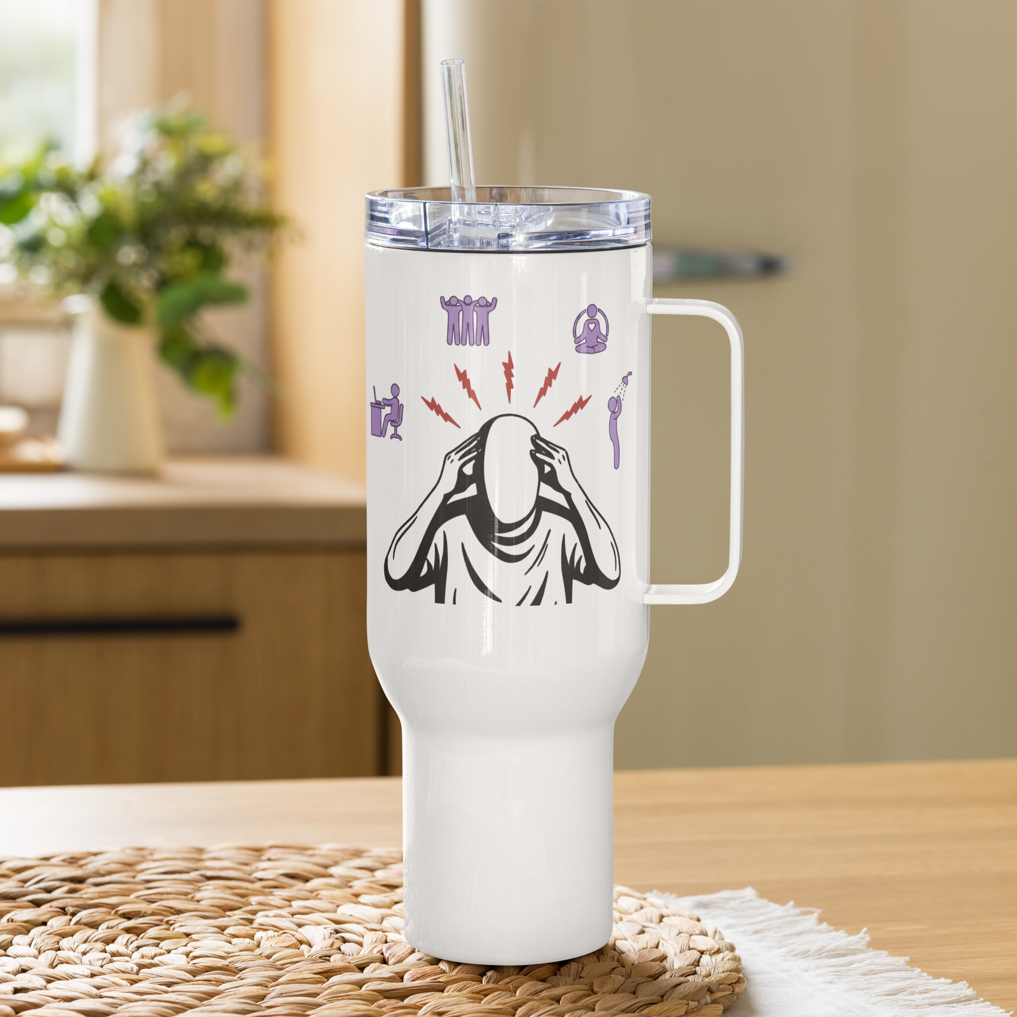 Foggy Brain Mornings Chronic Migraine Mug – ILLTOCHILL