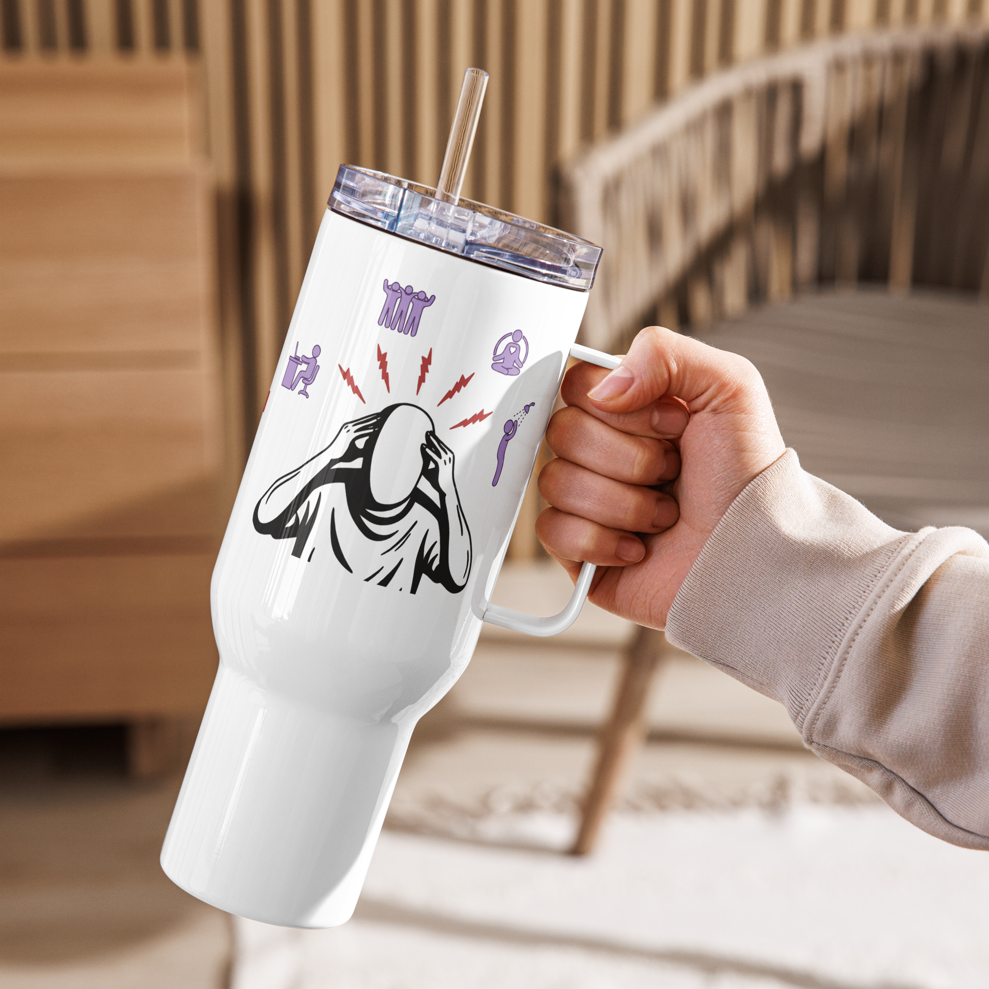 Foggy Brain Mornings Chronic Migraine Mug – ILLTOCHILL