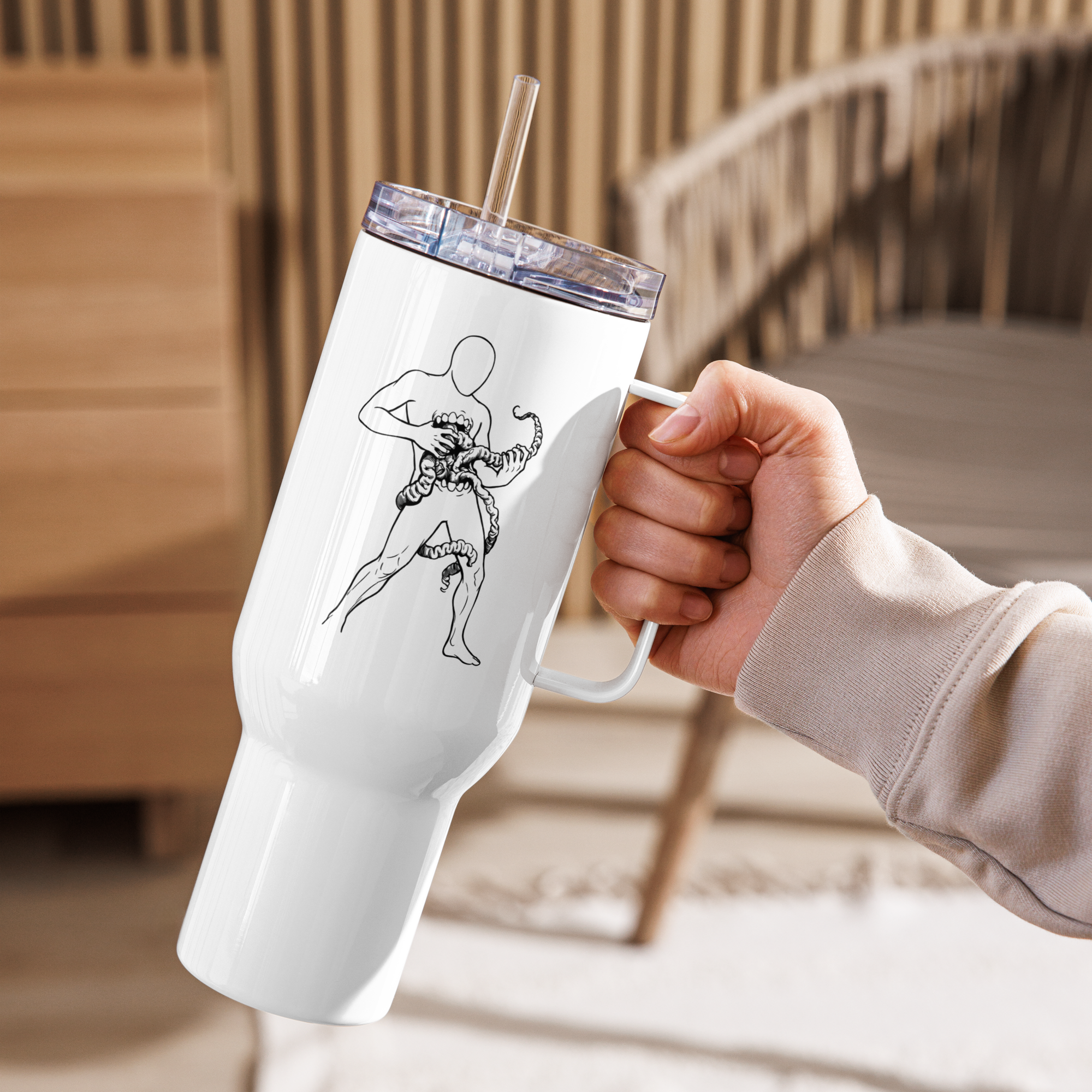 Fueled By Survival Crohn’s Travel Mug – ILLTOCHILL Daily Boost