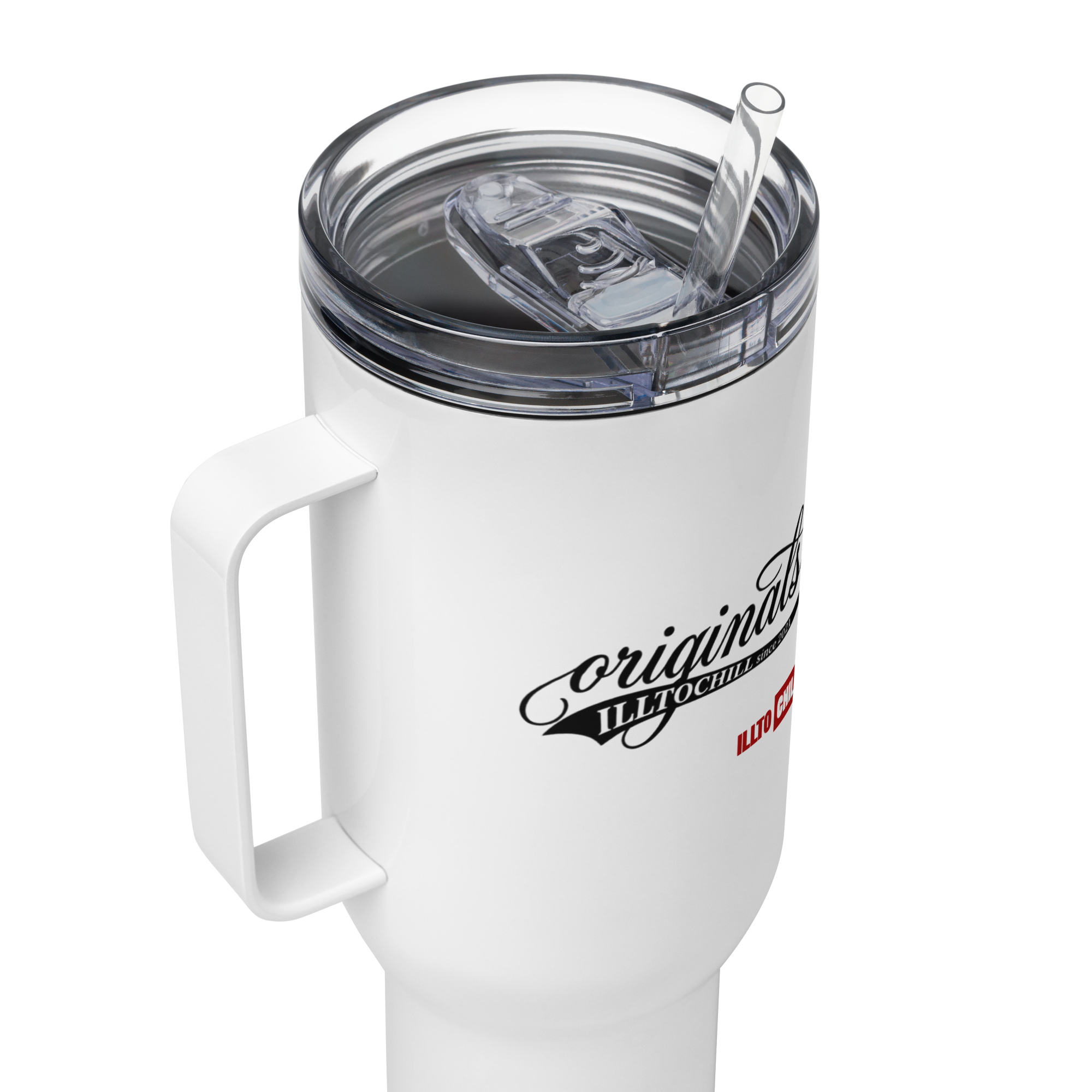 OCD Sip Loud: Travel Mug With A Handle for the OCD Community That Owns Every Morning | ILLTOCHILL