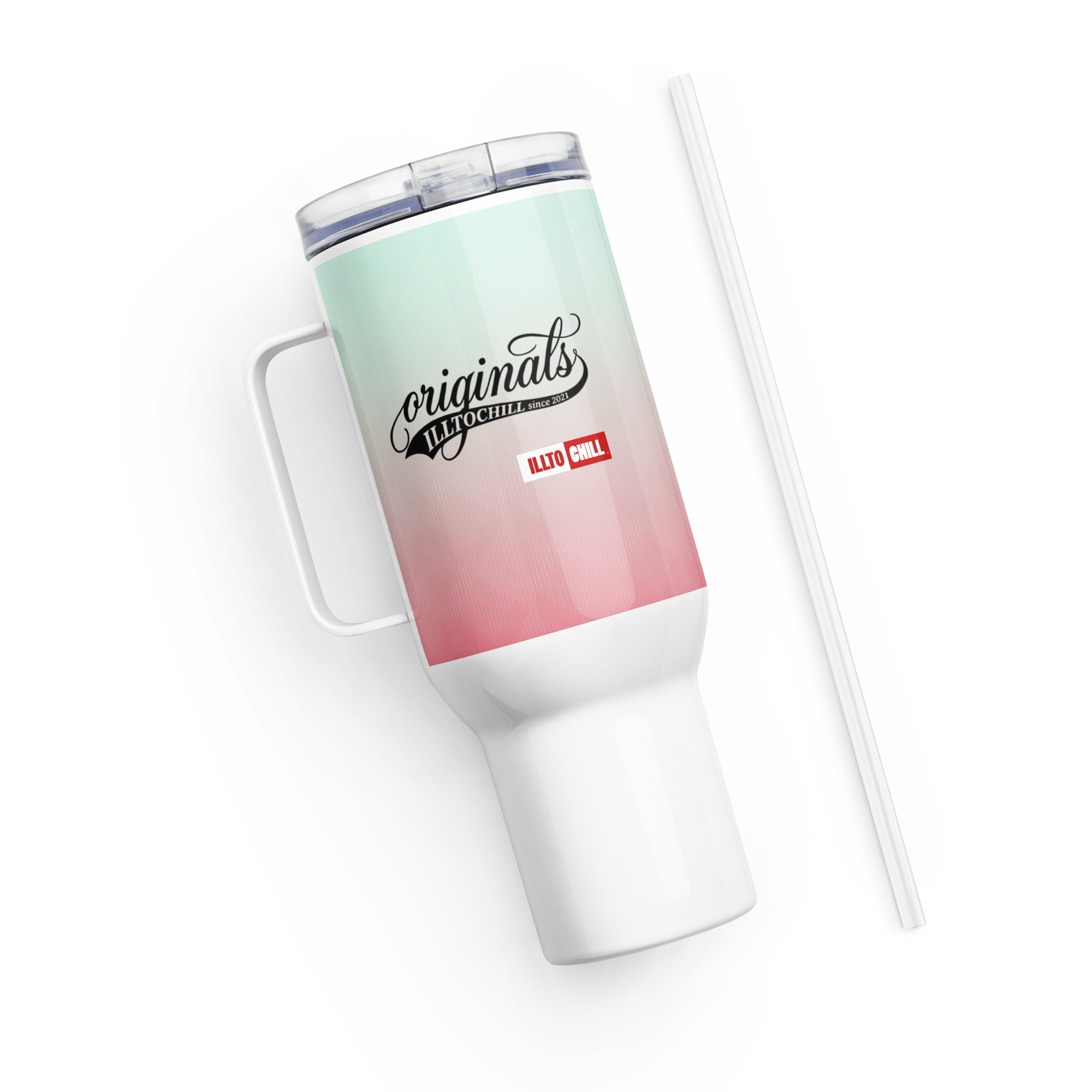 OCD Fueled and Unapologetic: Travel Mug With A Handle for the OCD Community That Keeps Going | ILLTOCHILL