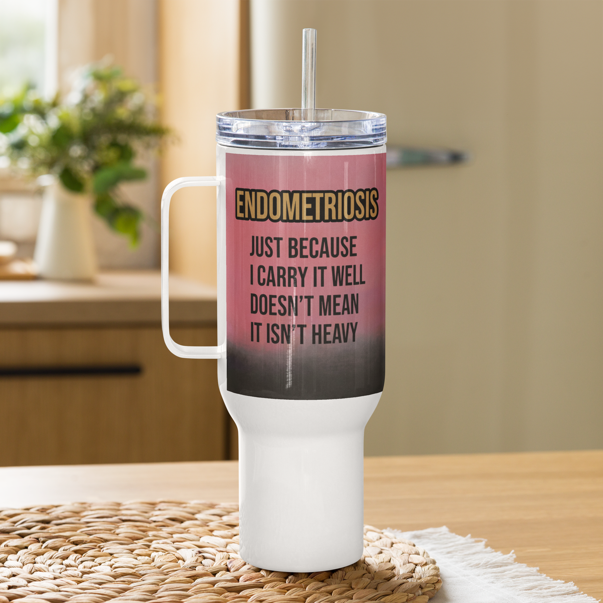 Flare Day Fuel Endometriosis comfort Travel mug by ILLTOCHILL