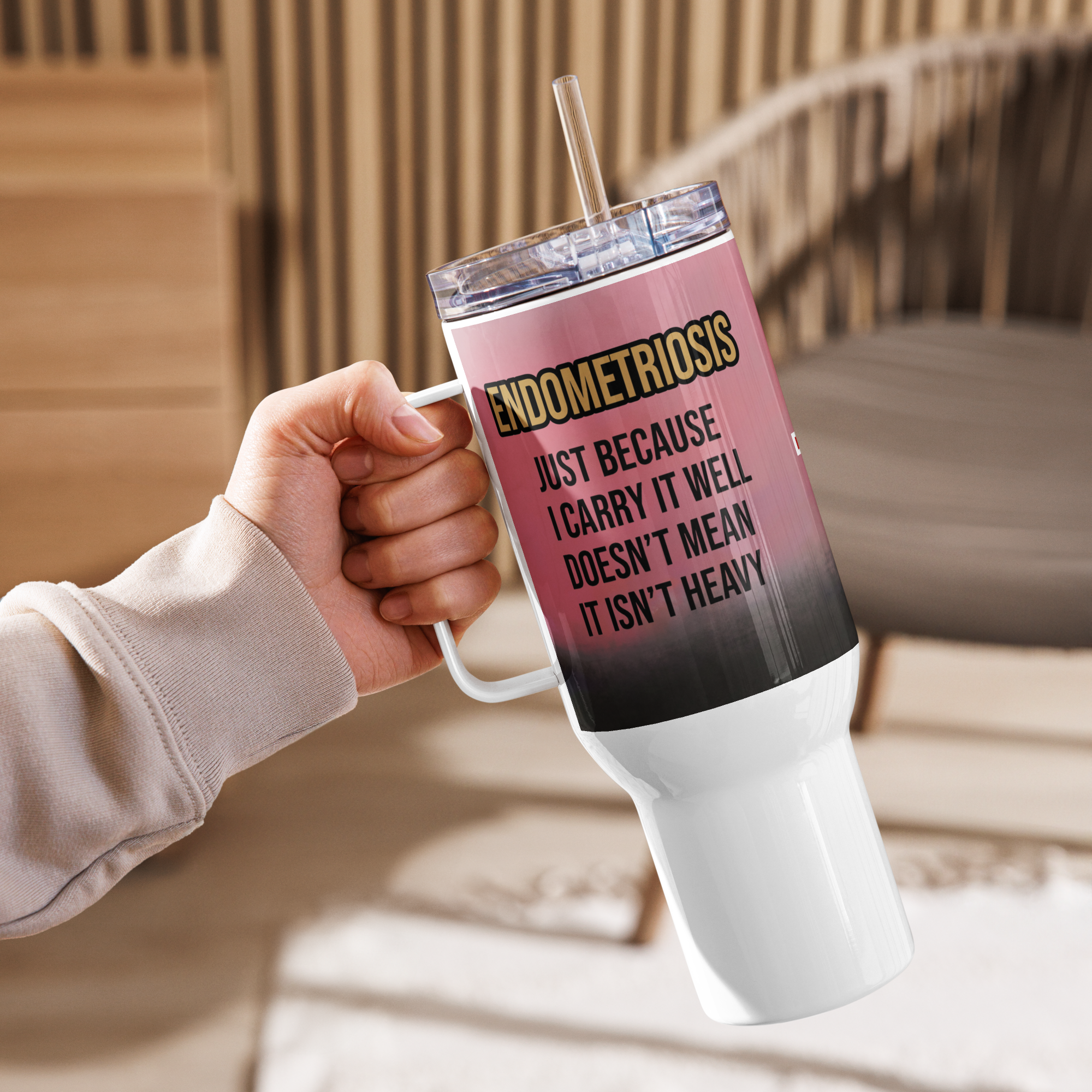 Flare Day Fuel Endometriosis comfort Travel mug by ILLTOCHILL