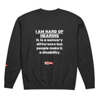 hard-of-hearing-support-unisex-garment-dyed-fleece-crewneck-sweatshirt