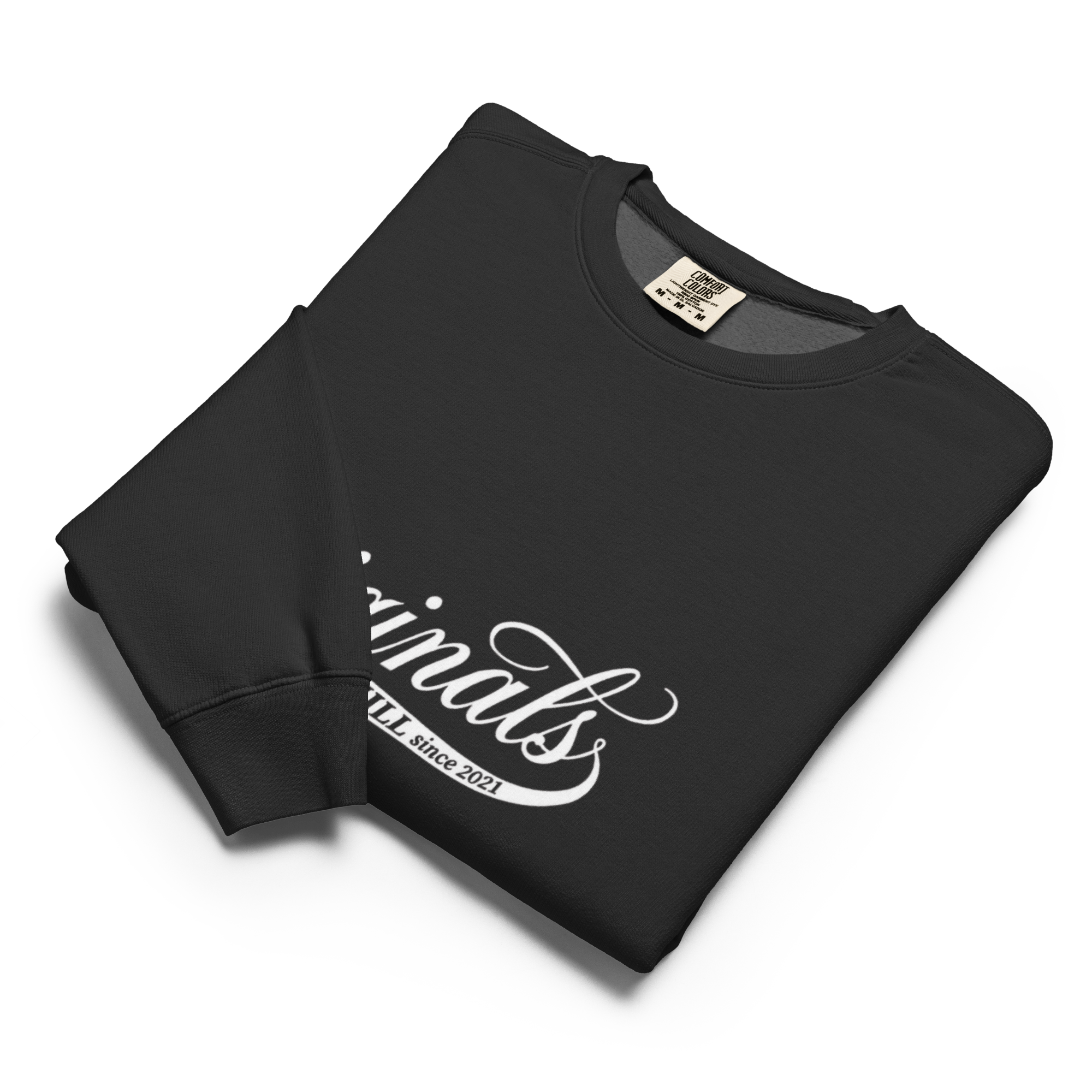 OCD Not Broken: Unisex Garment Dyed Fleece Crewneck Sweatshirt for Every Intrusive Thinker | ILLTOCHILL