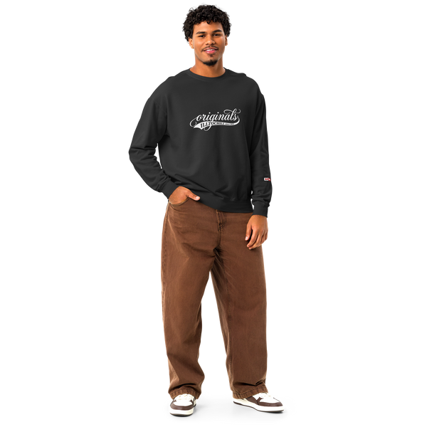 OCD Unisex garment-dyed fleece crewneck sweatshirt